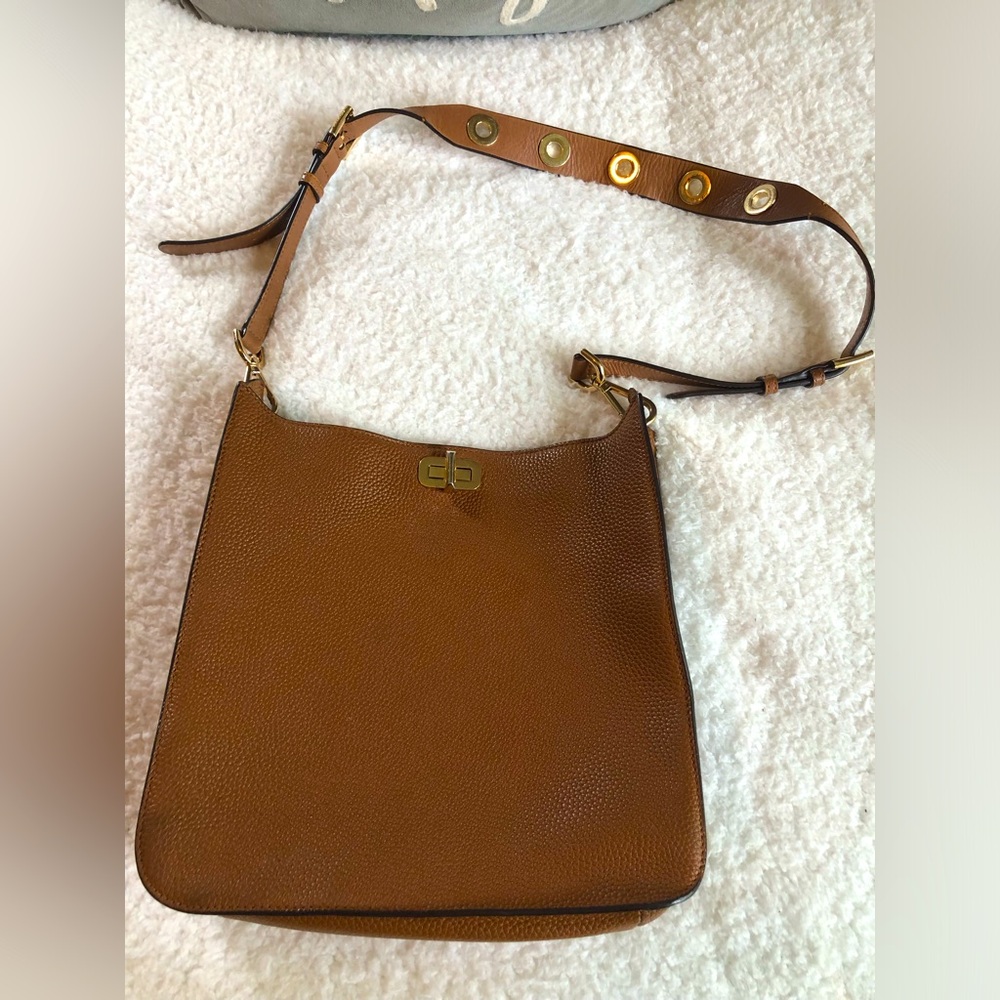 Michael Kors Tan Adjustable Crossbody Bag - Picture 1 of 9